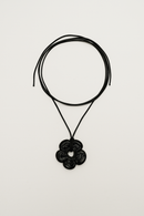 La Fleur Black Bolo Tie