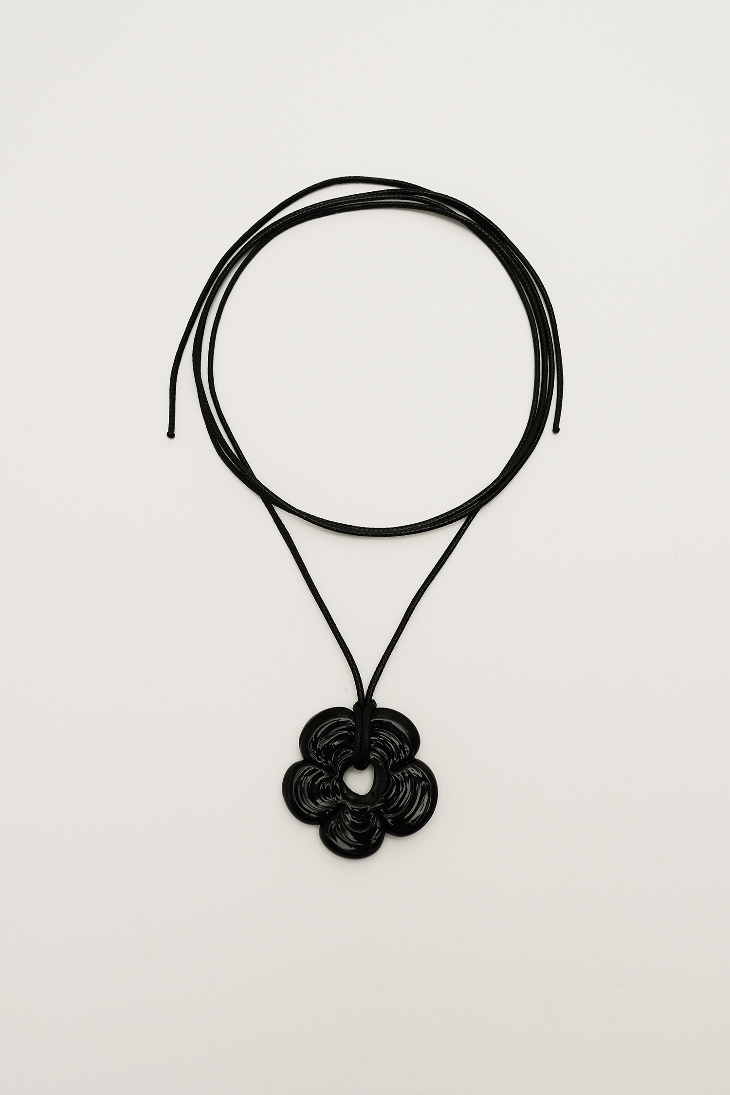La Fleur Black Bolo Tie