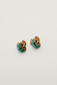 Dalmatian Turquoise Hoops
