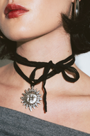 Sole Silver with Black Silk