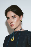 Mini Fleur Chartreuse Earrings