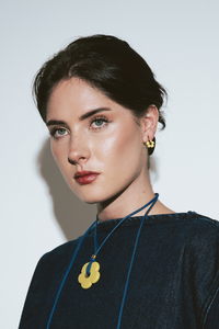 Mini Fleur Chartreuse Earrings