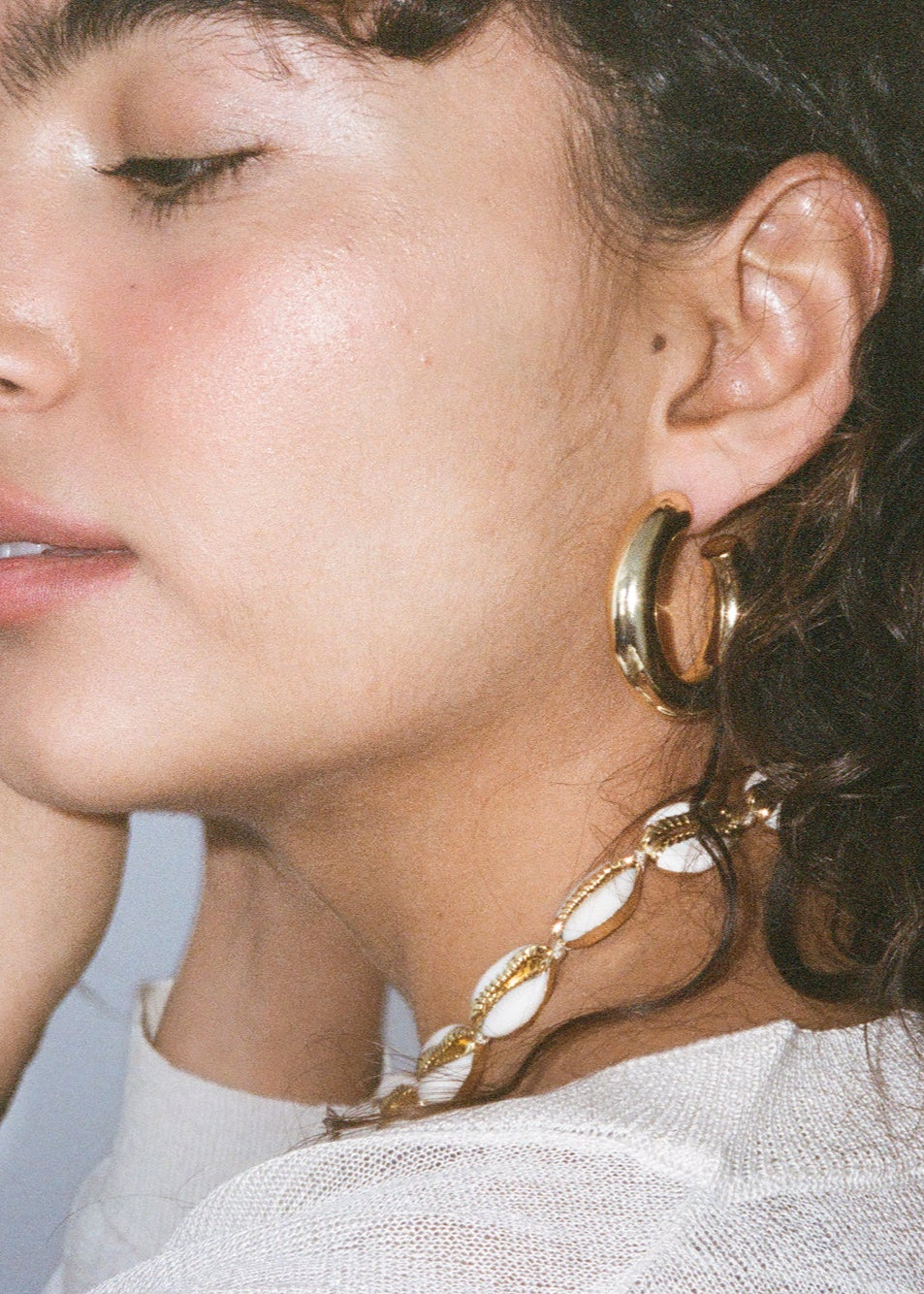 Mamba Gold Hoops