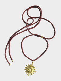 Sole Red Leather Wrap