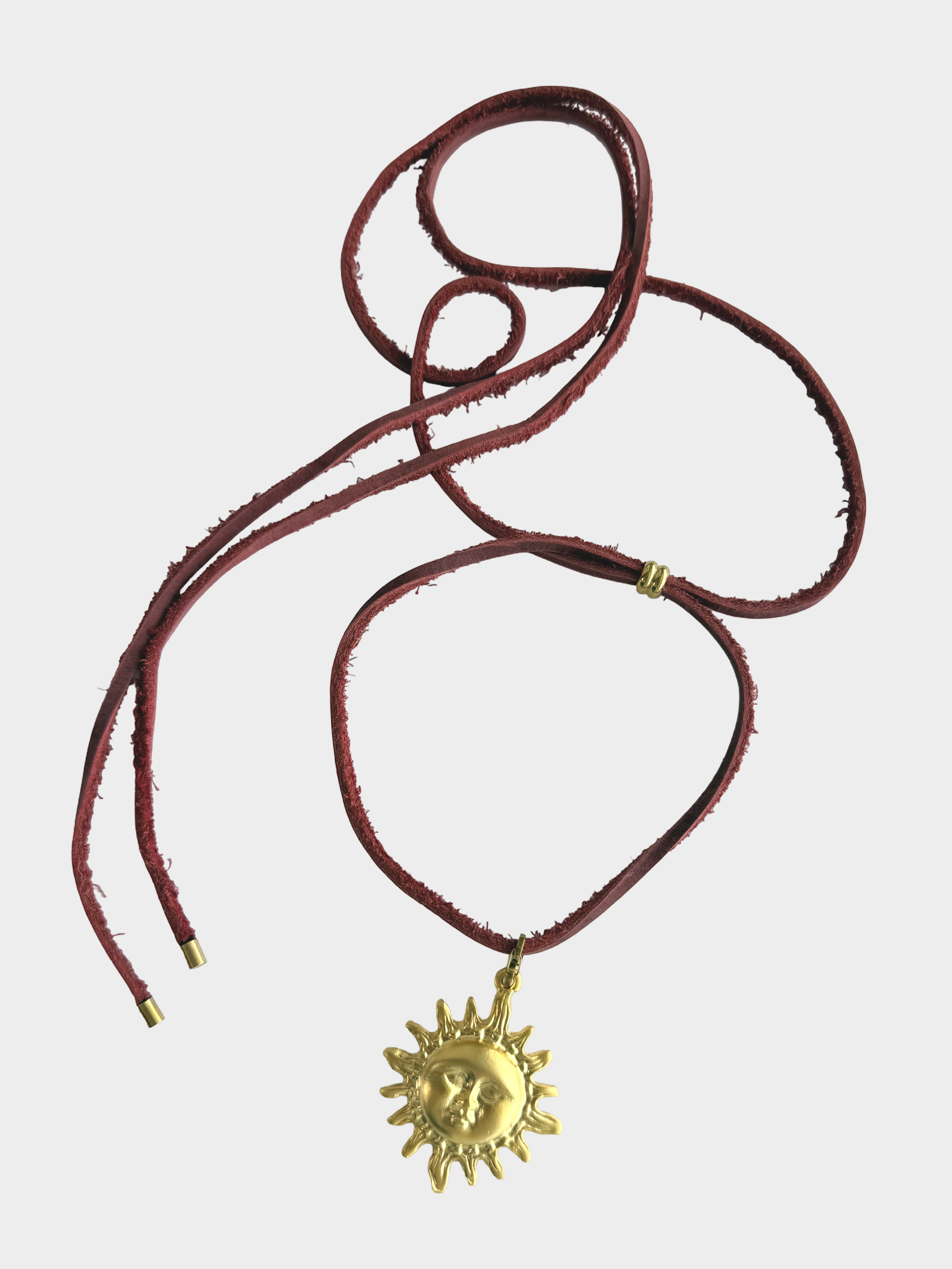 Sole Red Leather Wrap