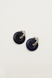 Lapis Disco Hoops