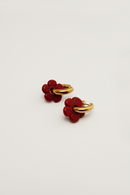 La Fleur Red Hoops