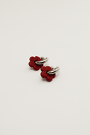 La Fleur Red Hoops