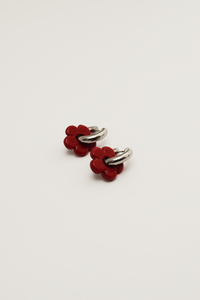 La Fleur Red Hoops