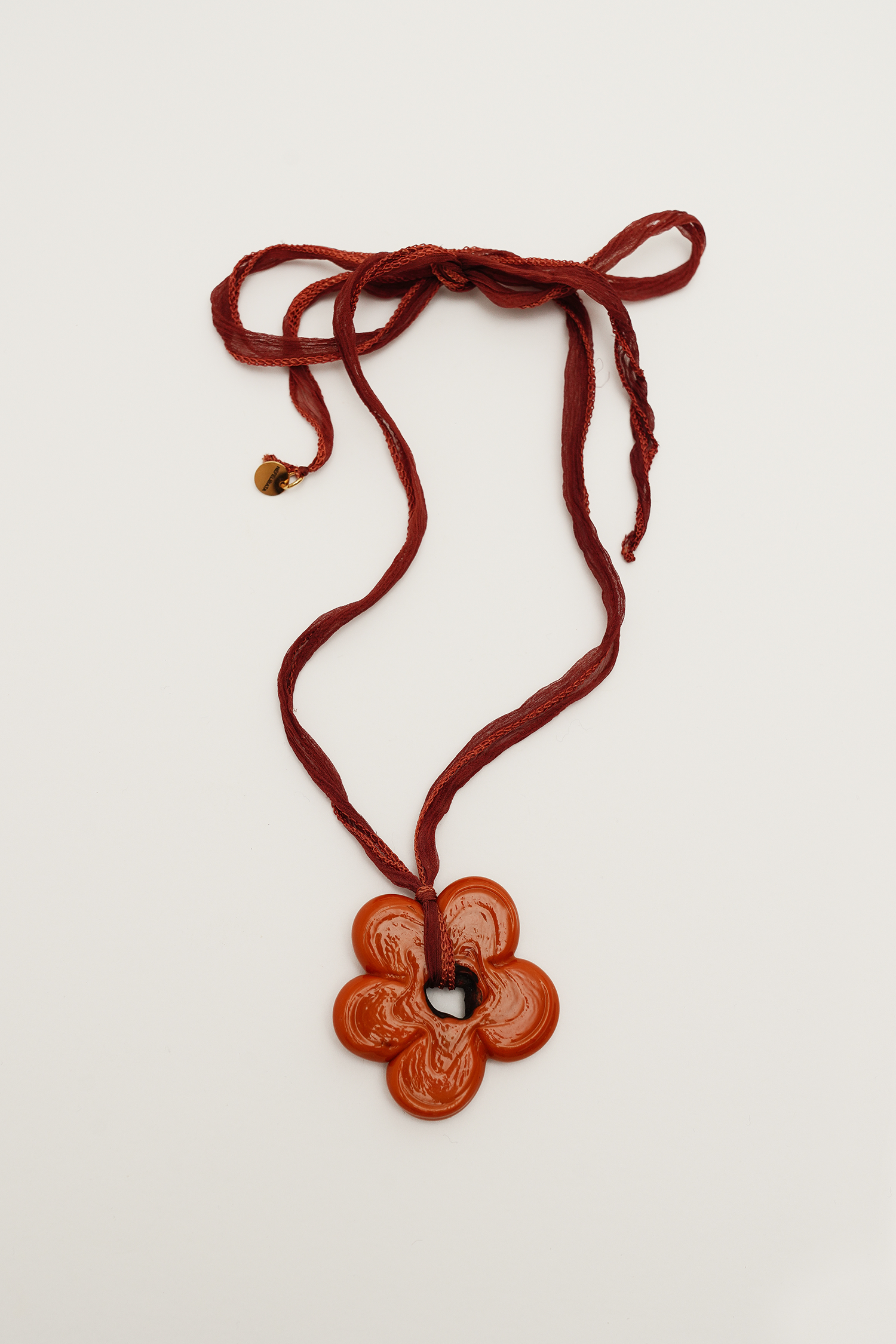 Jumbo Fleur Rust with Silk