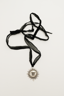 Sole Silver with Black Silk